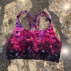Lululemon Floral Energy Bra
